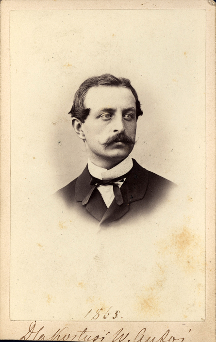 Antoni Potocki (1841-1908), Paryż, 1863 r., fotografia zabytkowa