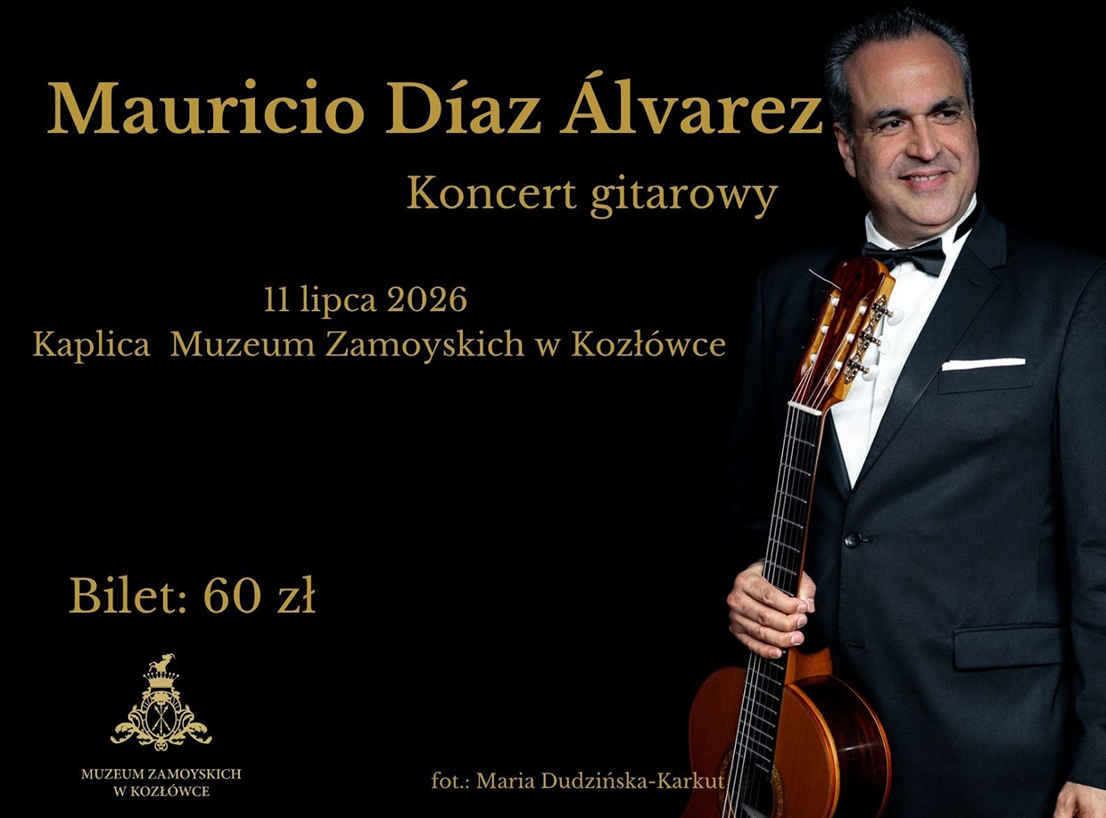 Mauricio Díaz Álvarez – koncert gitarowy w Kozłówce